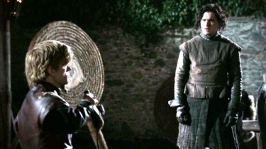 Tyrrion Lannister and Jon Snow